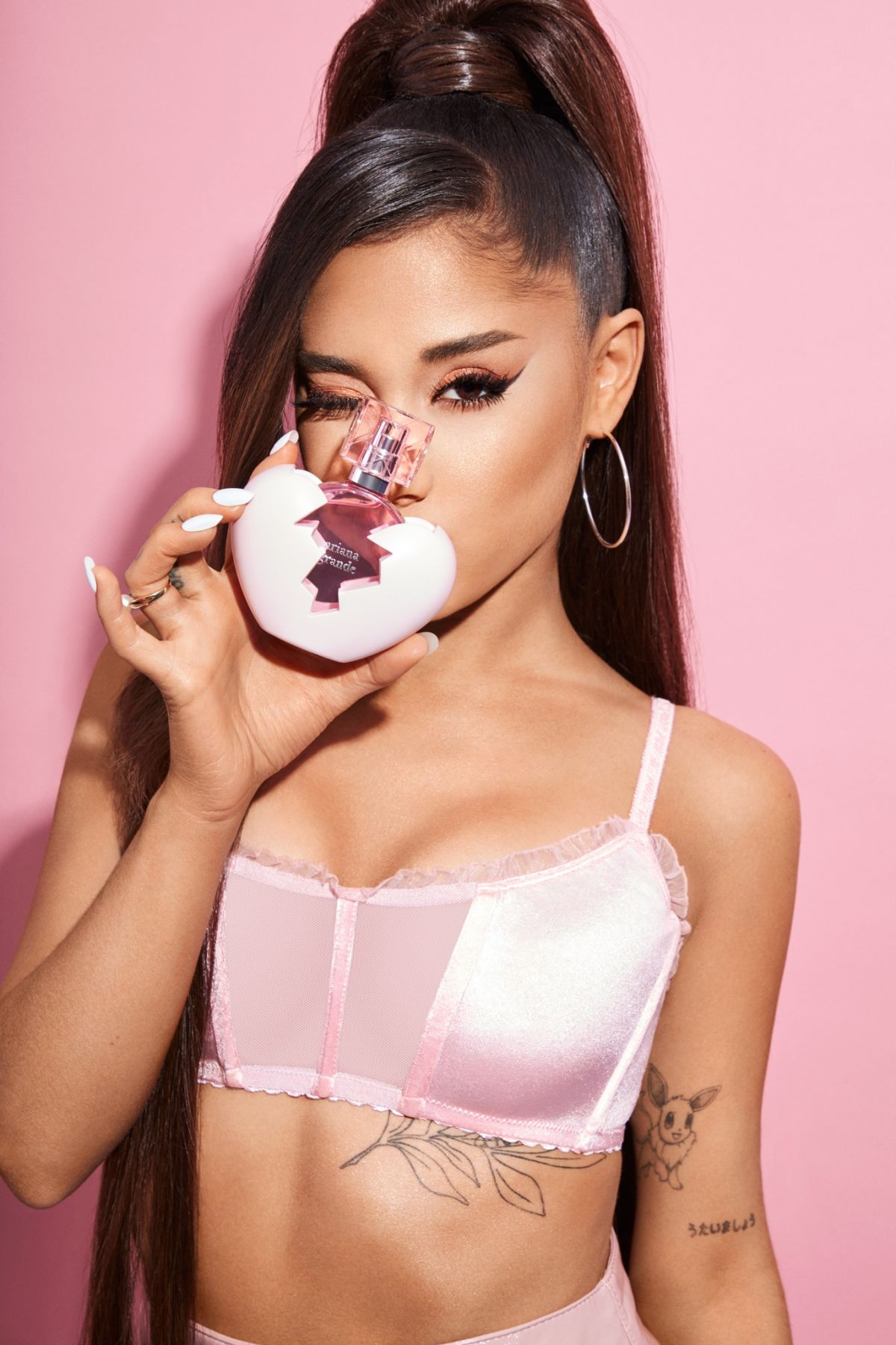 ARIANA GRANDE at a Photoshoot for Her Fragrance, 2019 HawtCelebs