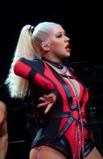 CHRISTINA AGUILERA Performs at The X Tour in London 11/10/2019