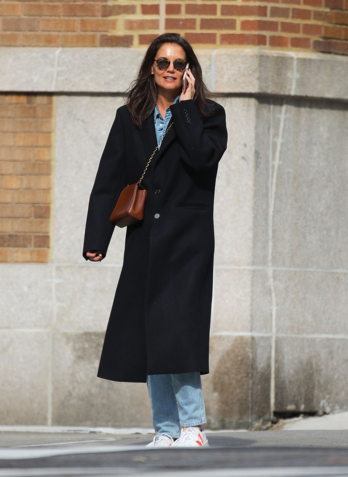 KATIE HOLMES Out and About in New York 11/11/2019 – HawtCelebs