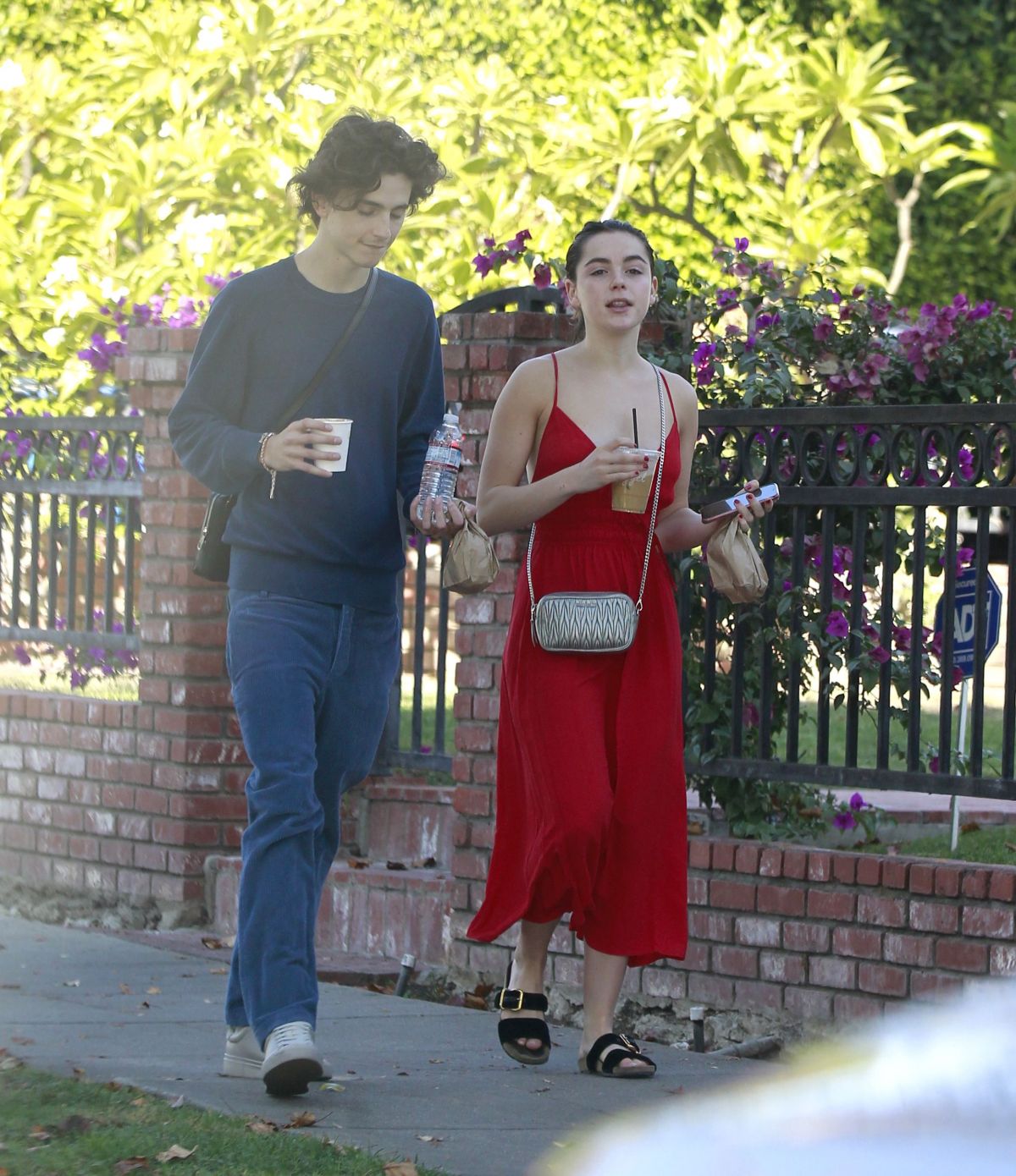 KIERNAN SHIPKA and Timothee Chalamet Out for Coffee in Los Angeles 11 ...