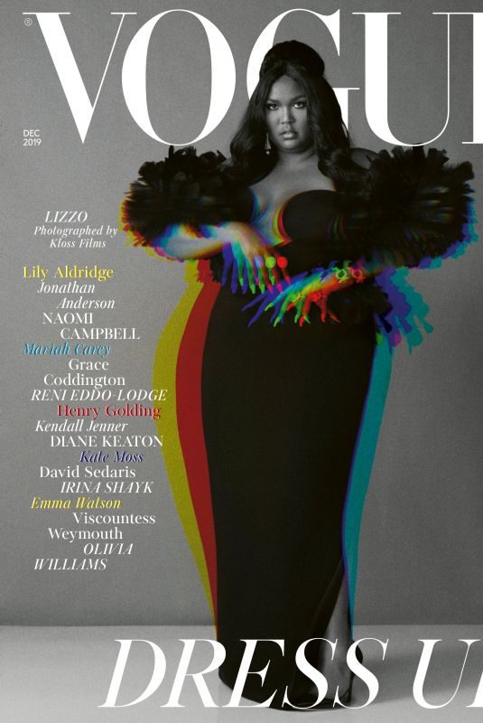 LIZZO in Vogue Magazine, December 2019