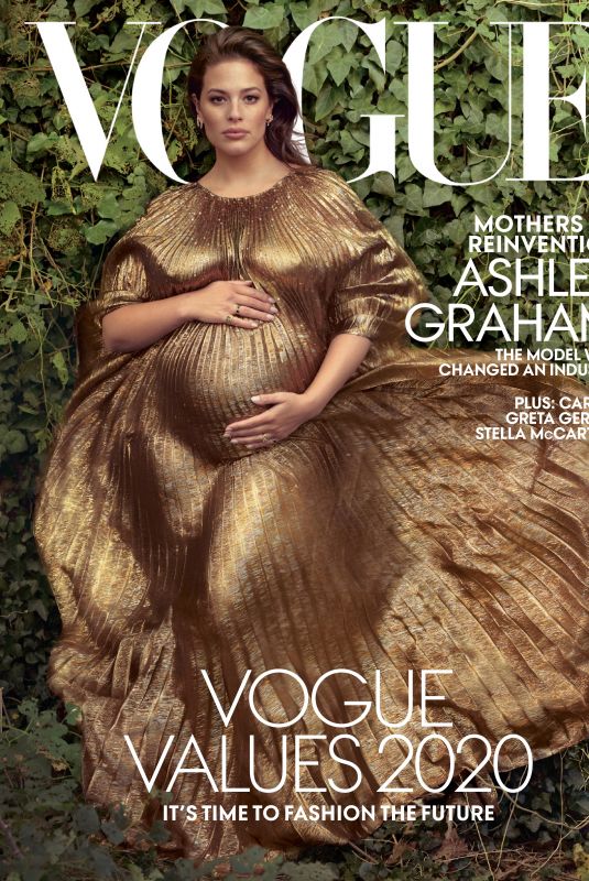 ASHLEY GRAHAM in Vogue Magazine, January 2020 HawtCelebs