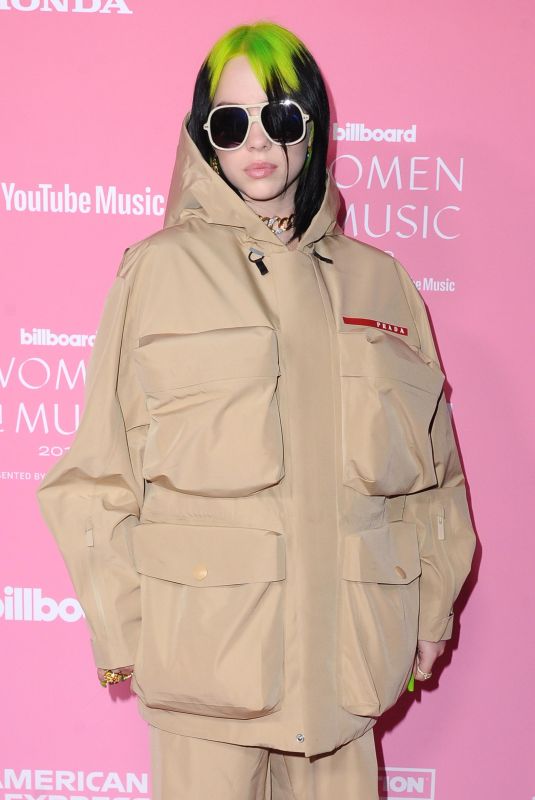 BILLIE EILISH at Billboard Women in Music 2019 in Los Angeles 12/12 ...