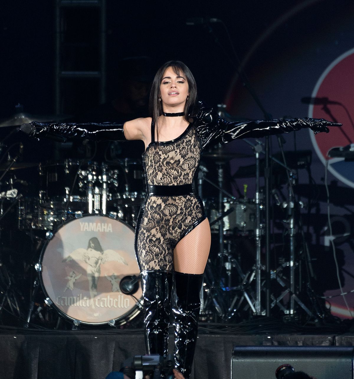 CAMILA CABELLO at B96 Jingle Bash at Allstate Arena in Chicago 12/07