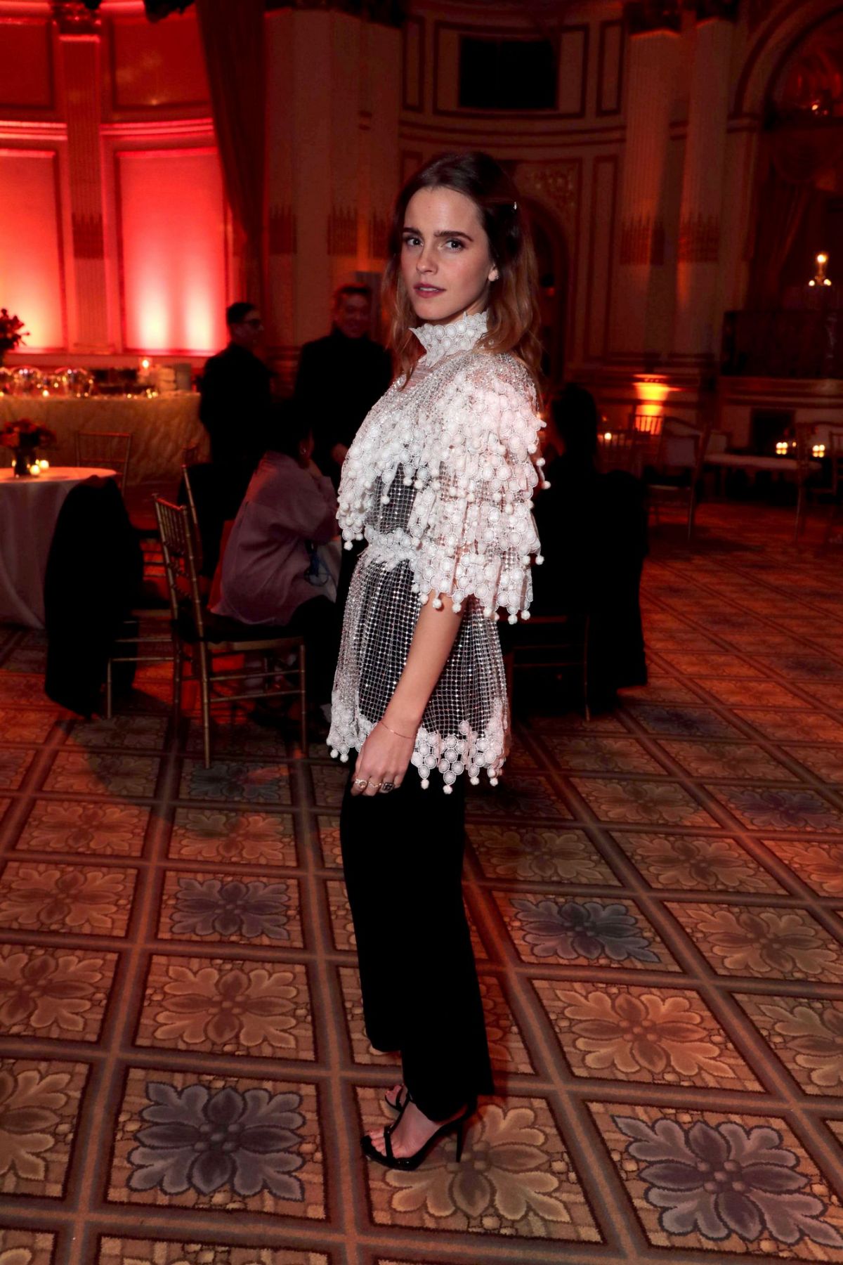 Emma Watson At Little Women Premiere After Party In New York 12 07 2019 Hawtcelebs