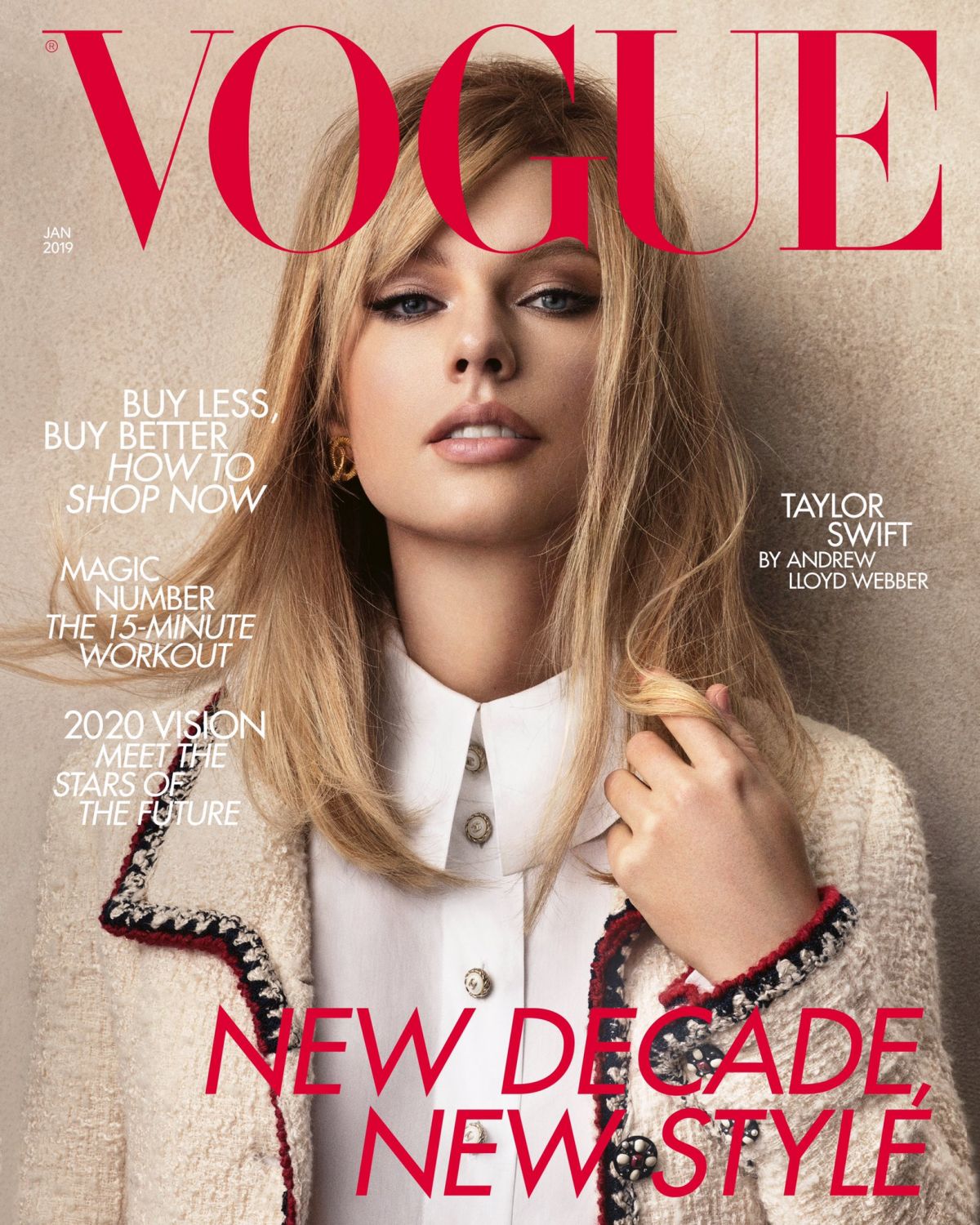TAYLOR SWIFT in Vogue Magazine, January 2020 HawtCelebs