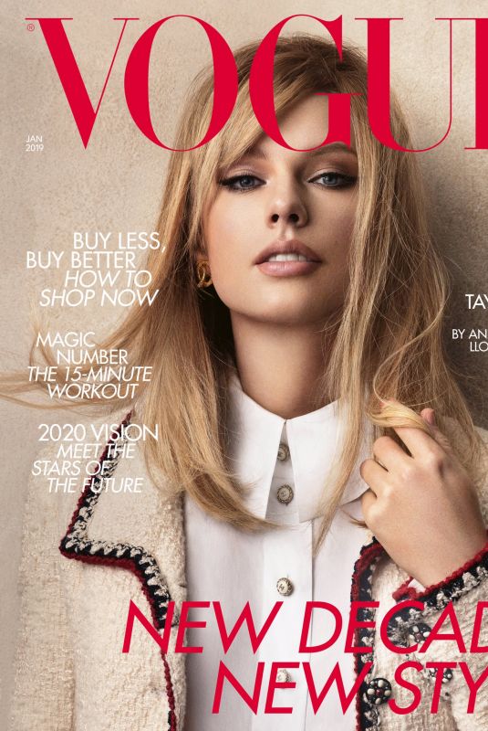 TAYLOR SWIFT in Vogue Magazine, January 2020
