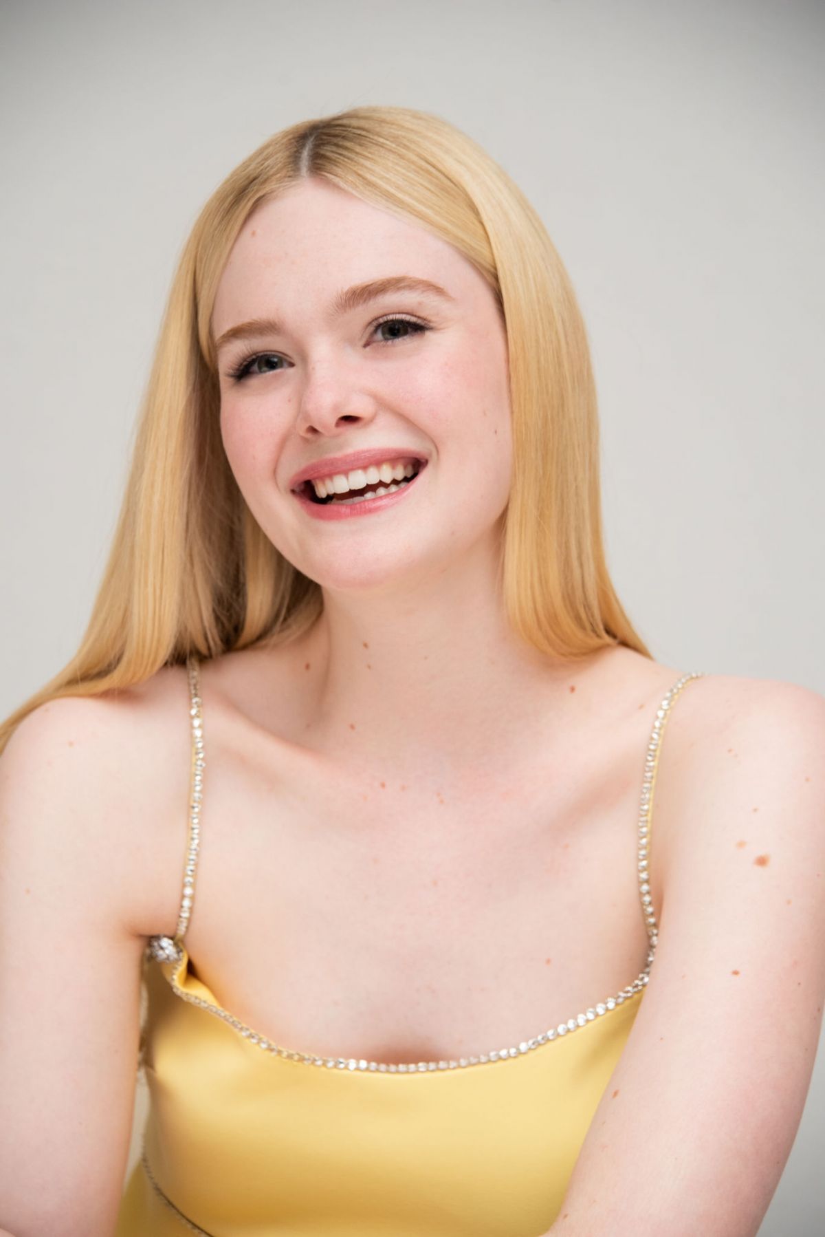 ELLE FANNING at The Great Press Conference in Beverly Hills 01/17/2020