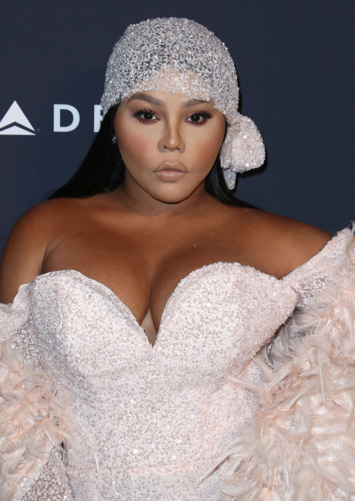 LIL’ KIM at Recording Academy and Clive Davis PreGrammy Gala in