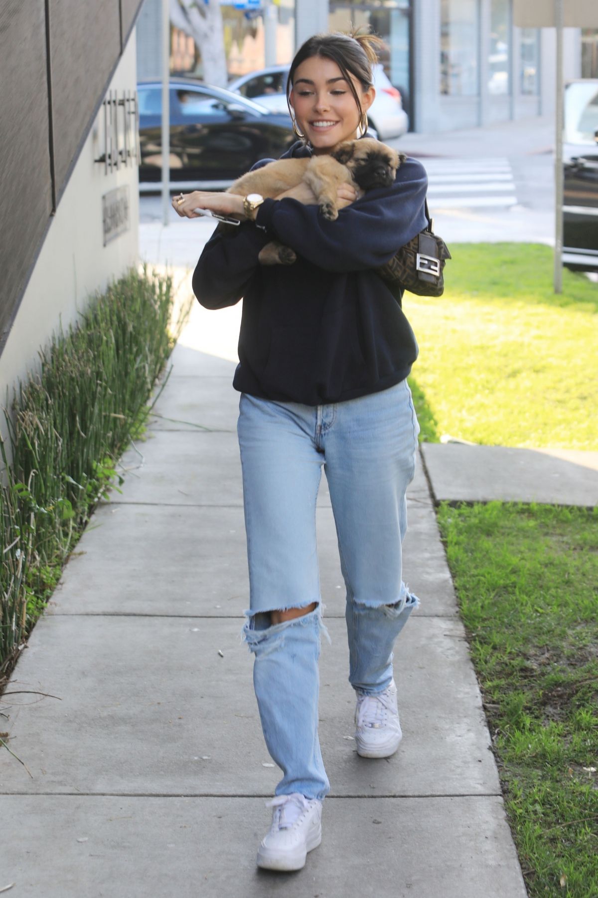 MADISON BEER Out with Her Dog in West Hollywood 01/14/2020 – HawtCelebs