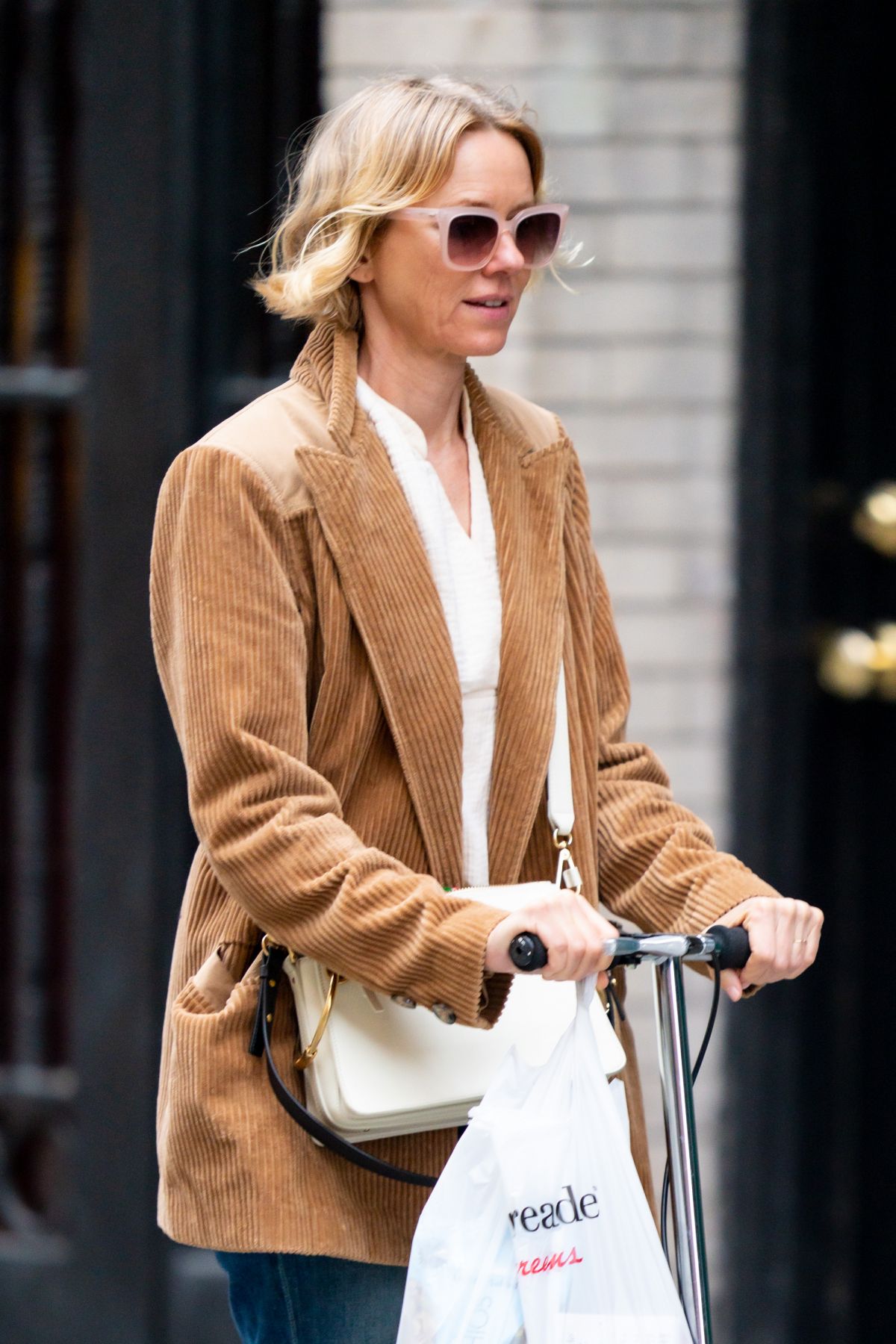 NAOMI WATTS on a Scooter Out in New York 01/11/2020 – HawtCelebs