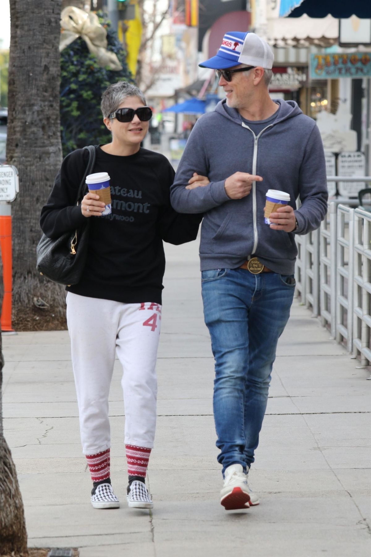 SELMA BLAIR and David Lyons Out for Coffee in Los Angeles 01/30/2020 ...