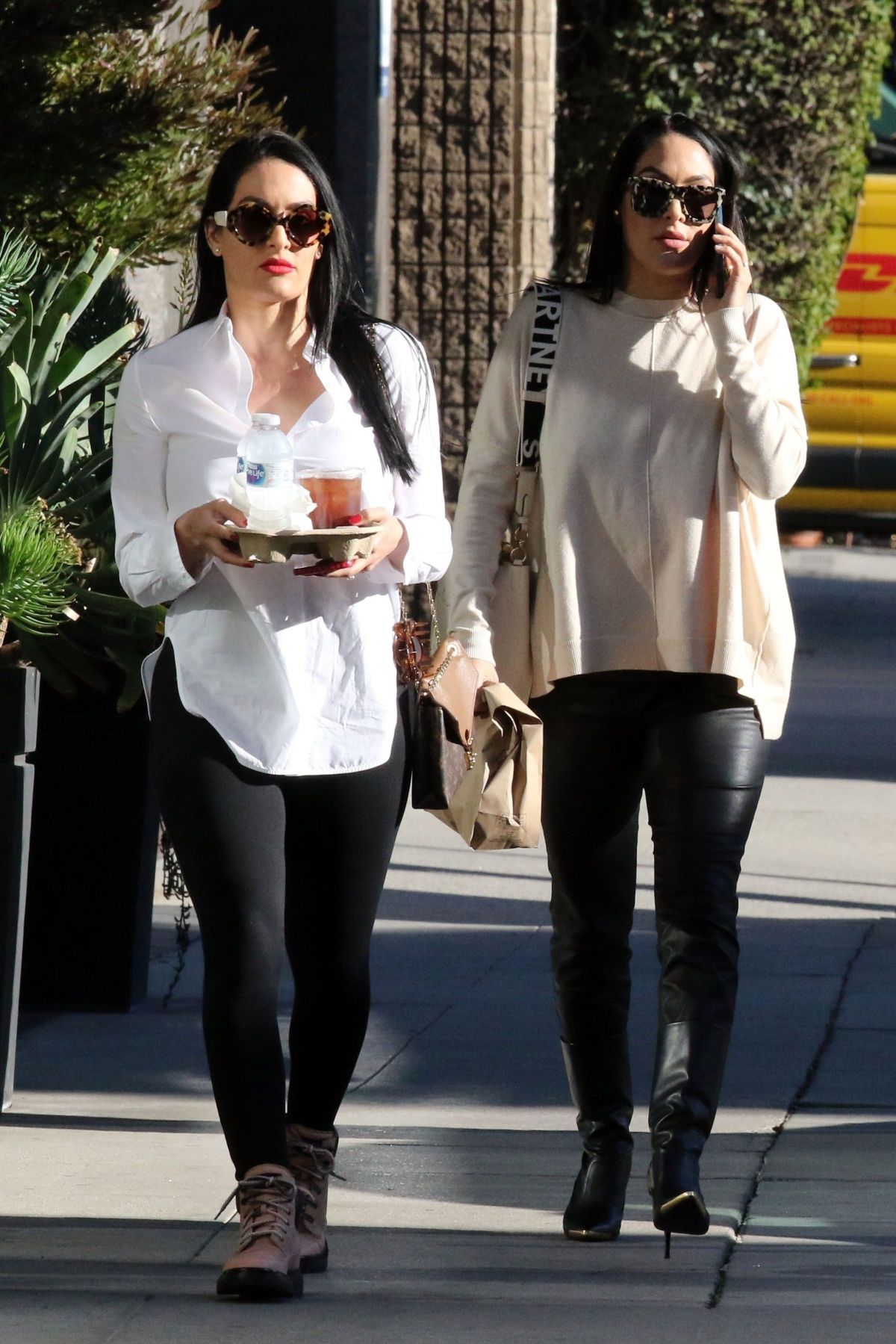 BRIE and NIKKI BELLA Out in Beverly Hills 02/20/2019 – HawtCelebs