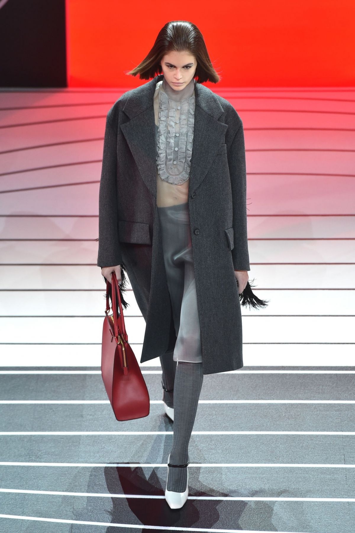 KAIA GERBER at Prada Fashion Show in Milan 02/20/2020 – HawtCelebs
