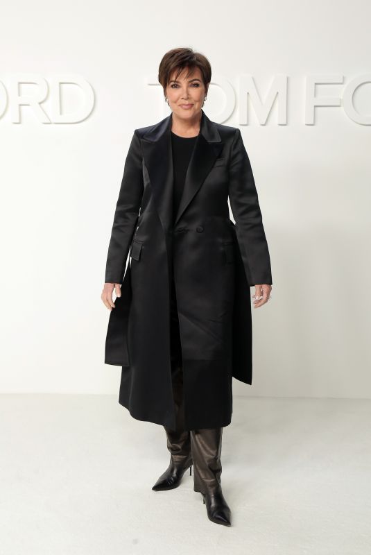 KRIS JENNER at Tom Ford Fashion Show in Los Angeles 02/07/2020 – HawtCelebs
