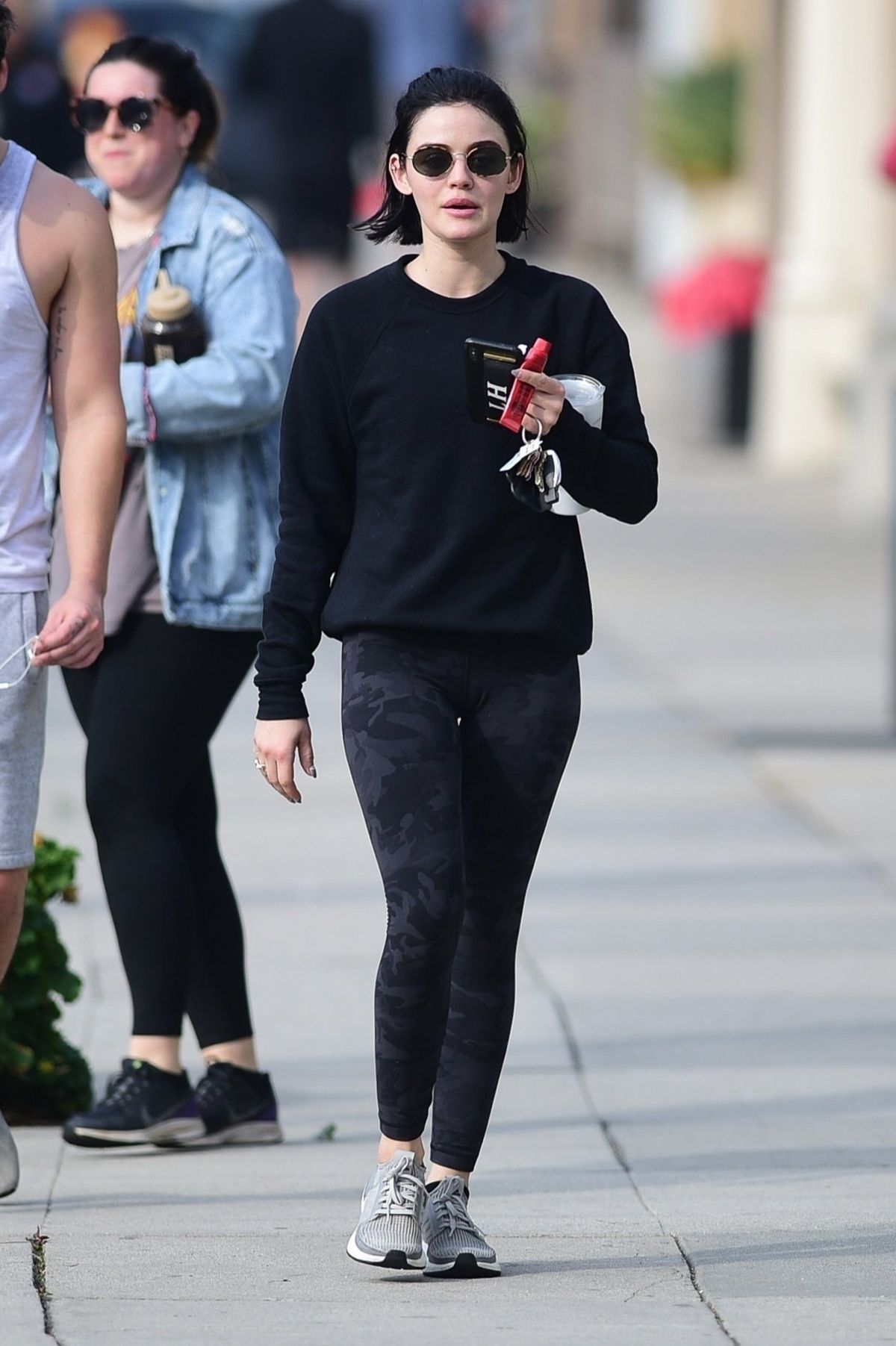 LUCY HALE Out After Workout in Los Angeles 02/18/2020 – HawtCelebs