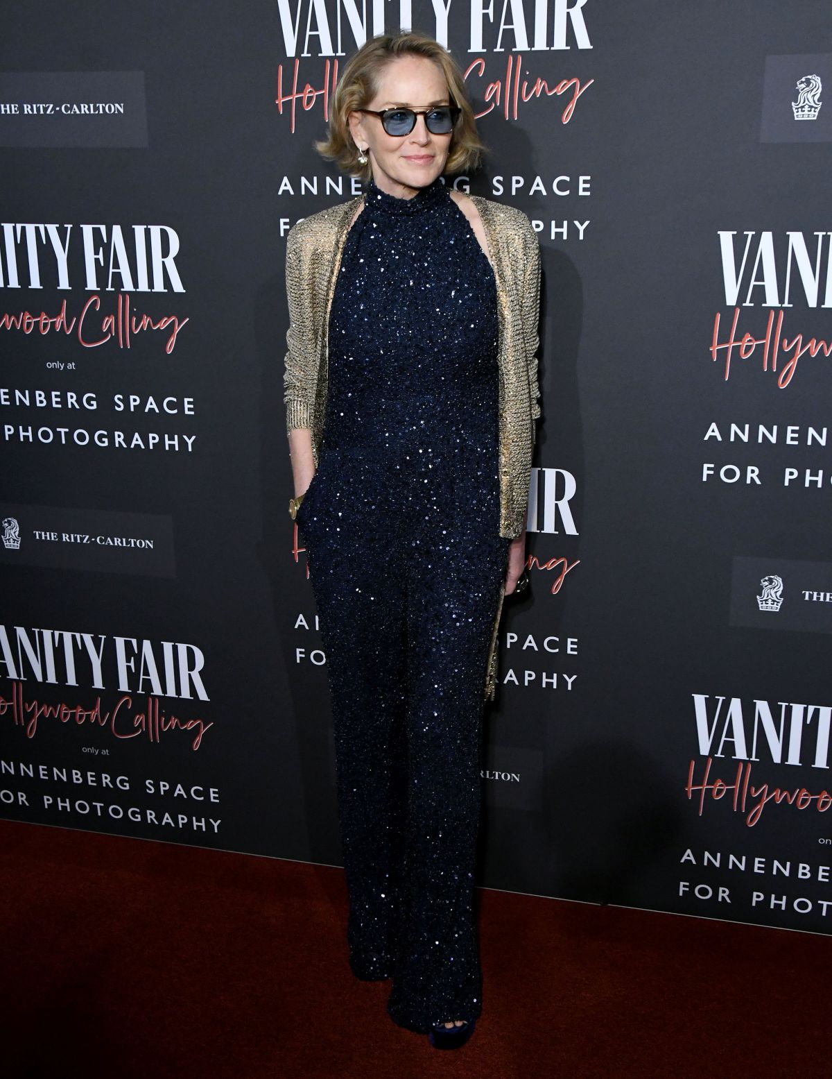 SHARON STONE at Vanity Fair: Hollywood Calling Opening in Century City ...