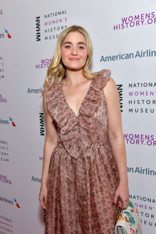 AJ MICHALKA at National Women’s History Museum Women Making History Awards in Los Angeles 03/08/2020