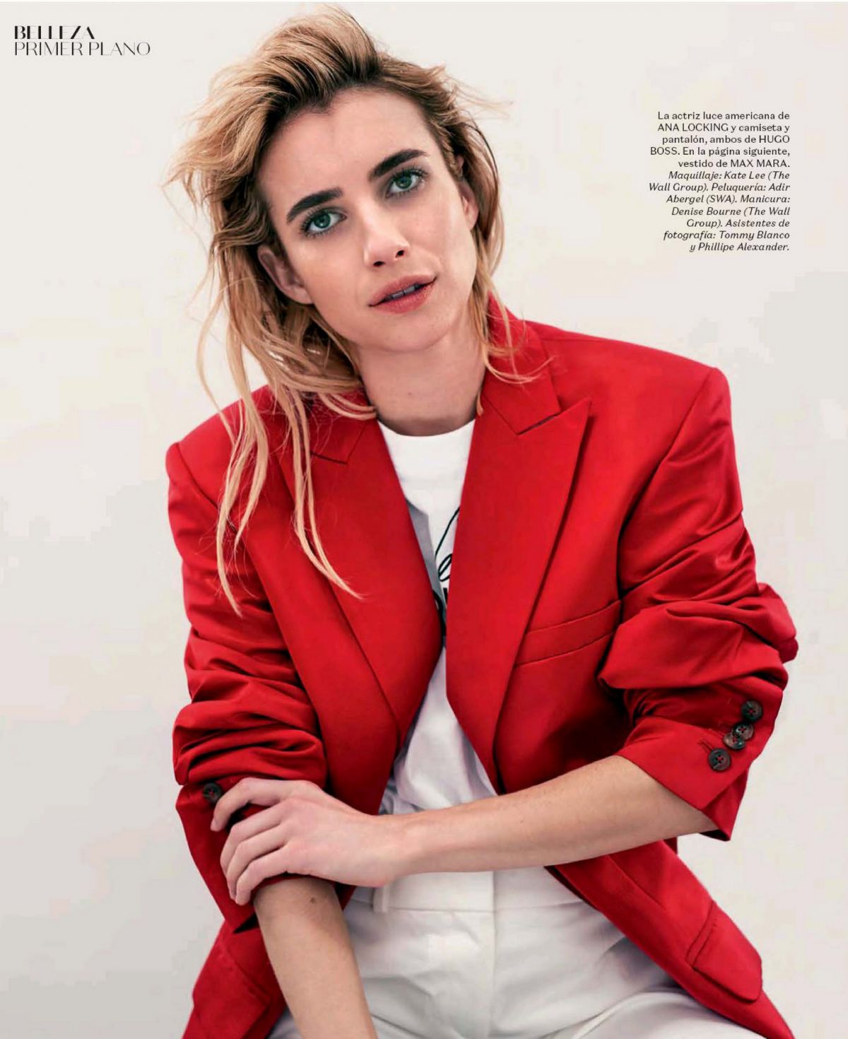 EMMA ROBERTS in S Moda Magazine, April 2020 - HawtCelebs