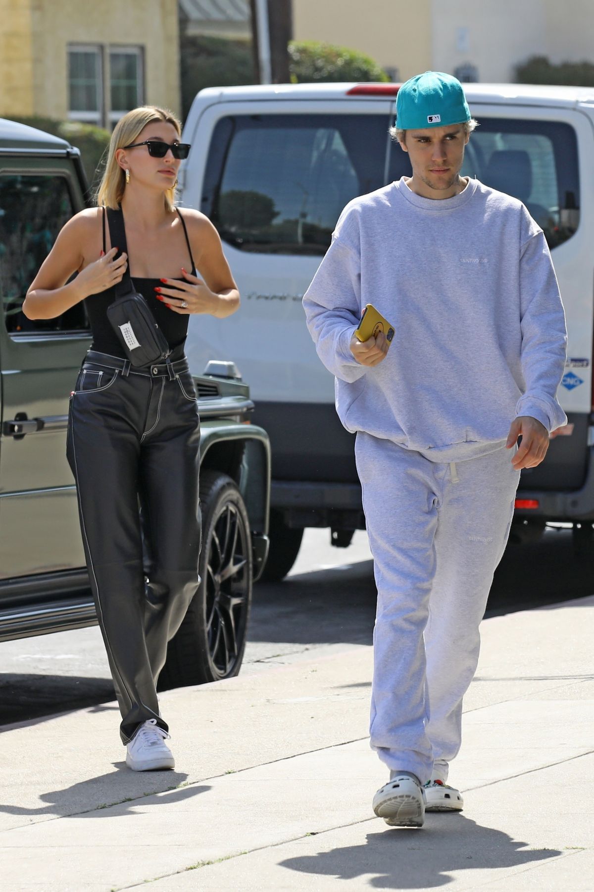 HAILEY and Justin BIEBER Out in West Hollywood 03/04/2020 – HawtCelebs
