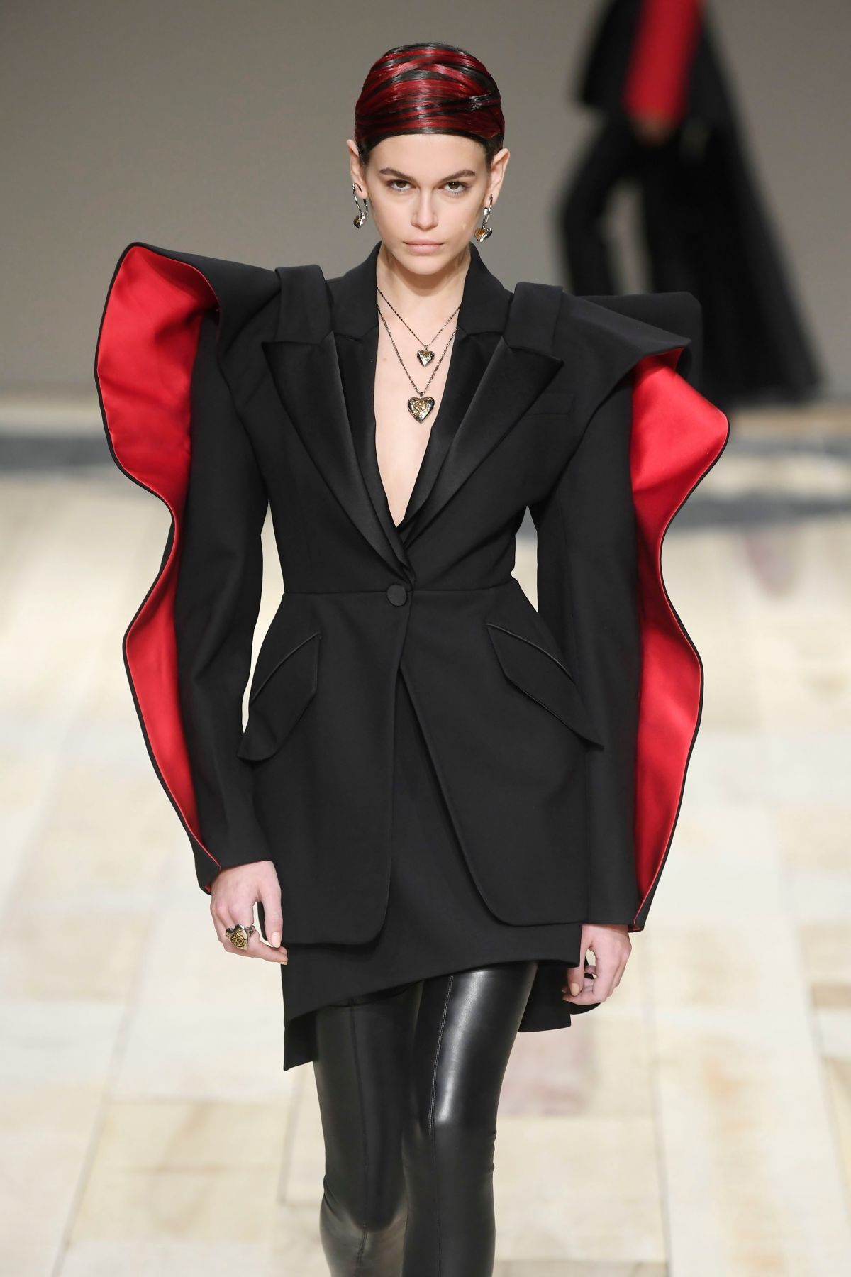 KAIA GERBER at Alexander McQueen Runway Show at Paris Fashion Week 03 ...