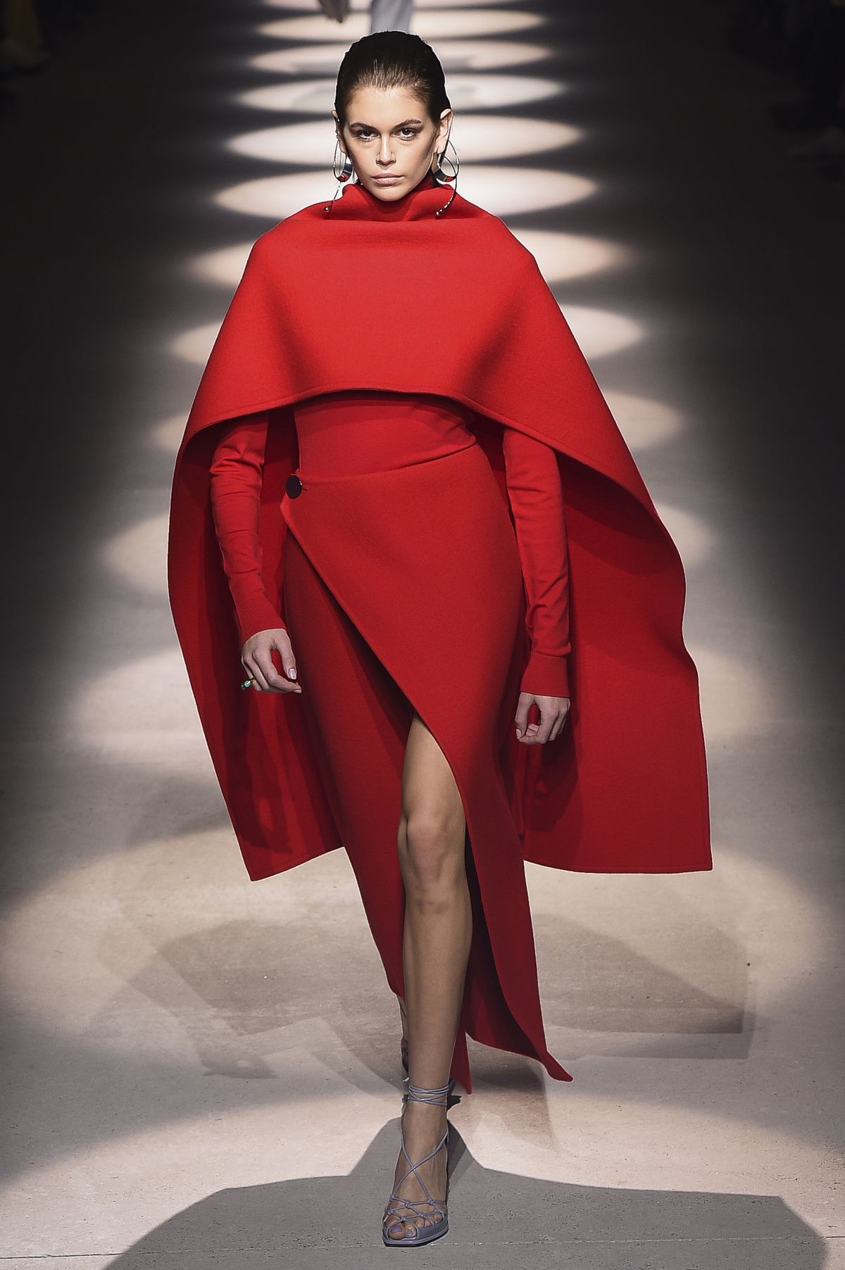KAIA GERBER at Givenchy Runway Show at Paris Fashion Week 03/01/2020 ...