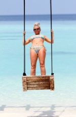 KERRY KATONA in Bikini on Vacation in Maldives 03/13/2020