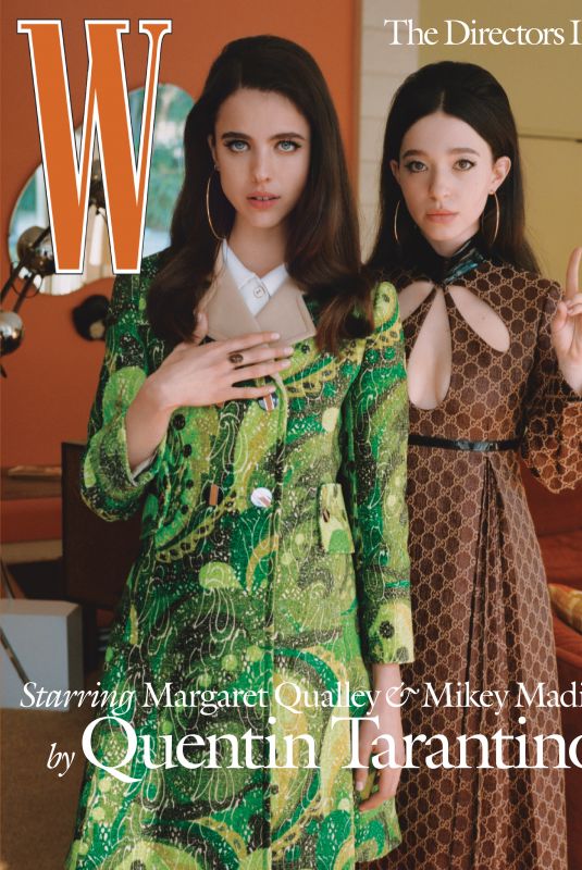 MARGARET QUALLEY and MIKEY MADISON by Quentin Tarantio for W Magazine, The Directors Issue 2020