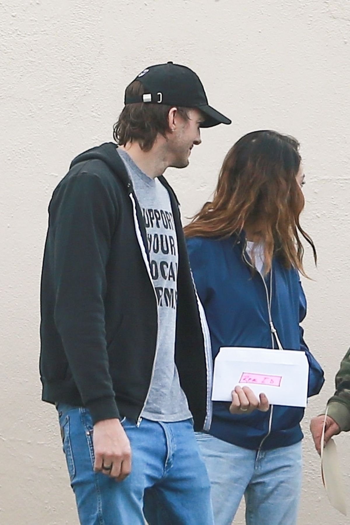 MILA KUNIS and Ashton Kutcher Out in Los Angeles 03/11 ...