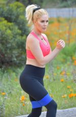 HEIDI MONTAG Workout in Los Angeles 04/29/2020