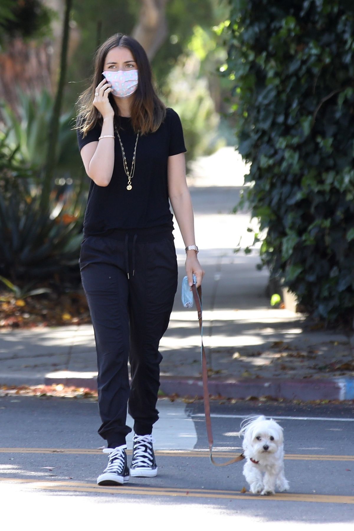 ANA DE ARMAS Out with Her Dog in Venice Beach 05/15/2020 – HawtCelebs