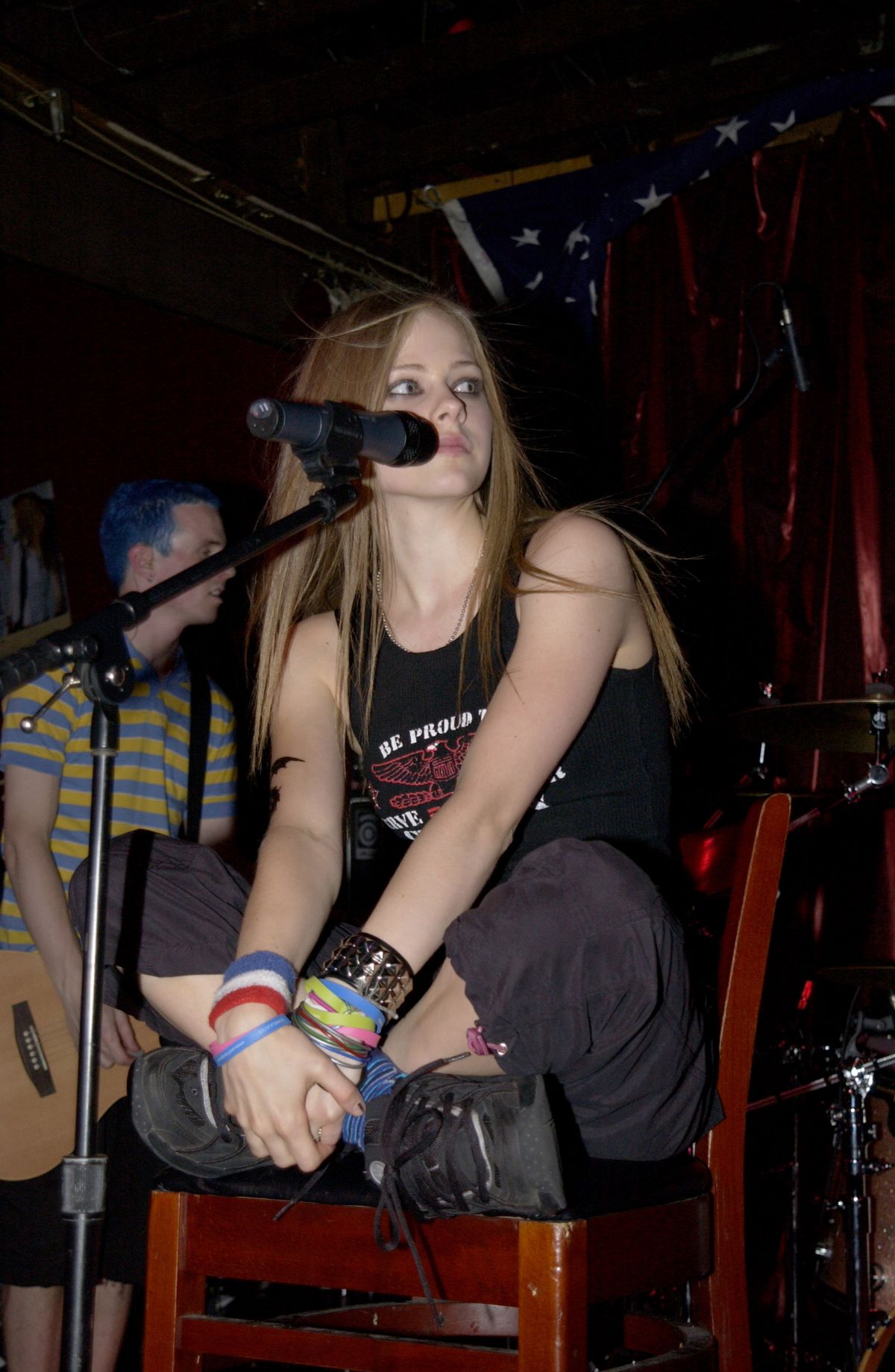 AVRIL LAVIGNE Performs at a Promotional Concert in New York 05/30/2020