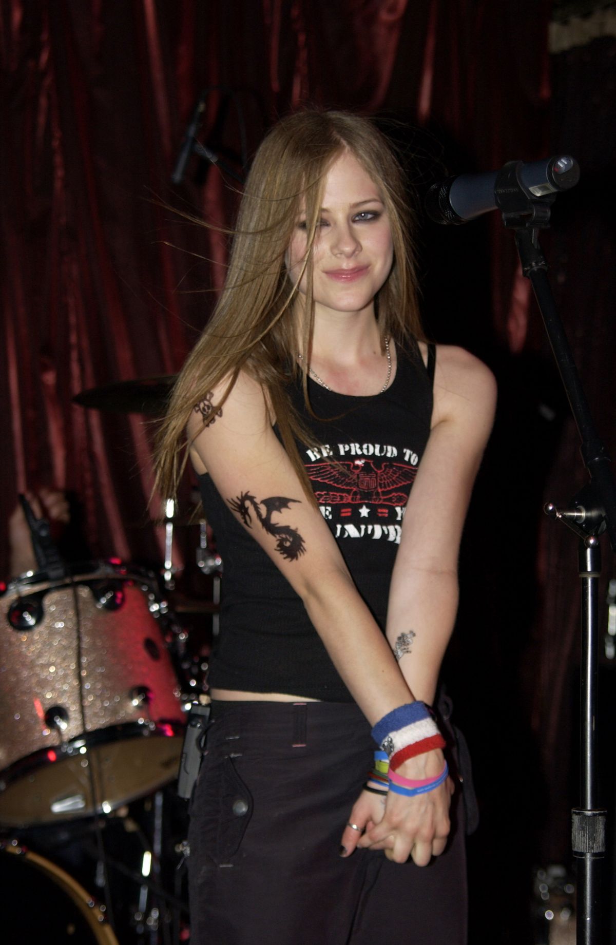 AVRIL LAVIGNE Performs at a Promotional Concert in New York 05/30/2020