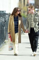 OLIVIA COOKE and Ben Hardy Out Kissing in Primrose Hills 03/23/2020