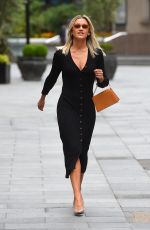 ASHLEY ROBERTS Arrives at Global Offices in London 06/08/2020