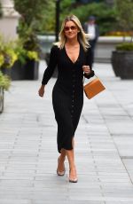 ASHLEY ROBERTS Arrives at Global Offices in London 06/08/2020