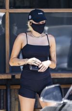 MILEY CYRUS Wearing Bandana Mask Out in Calabasas 06/16/2020