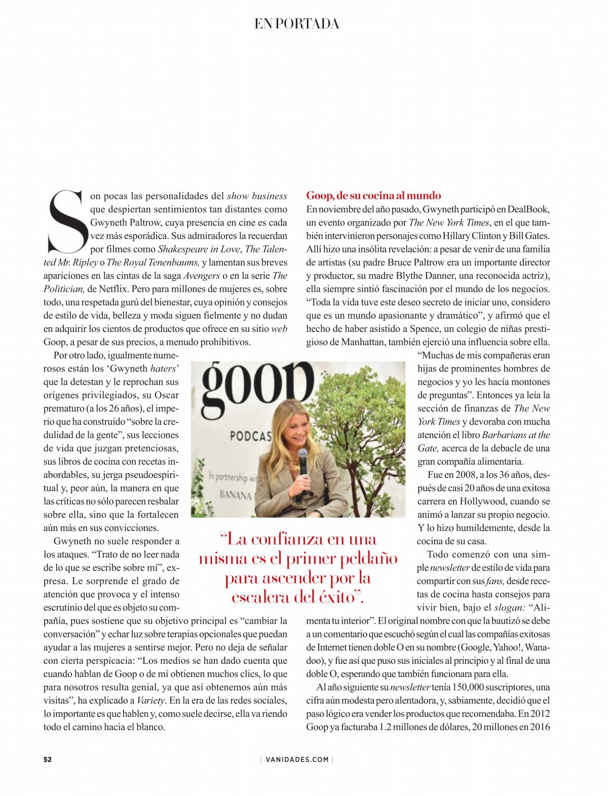 GWYNETH PALTROW in Vanidades Magazine, Mexico July 2020 – HawtCelebs