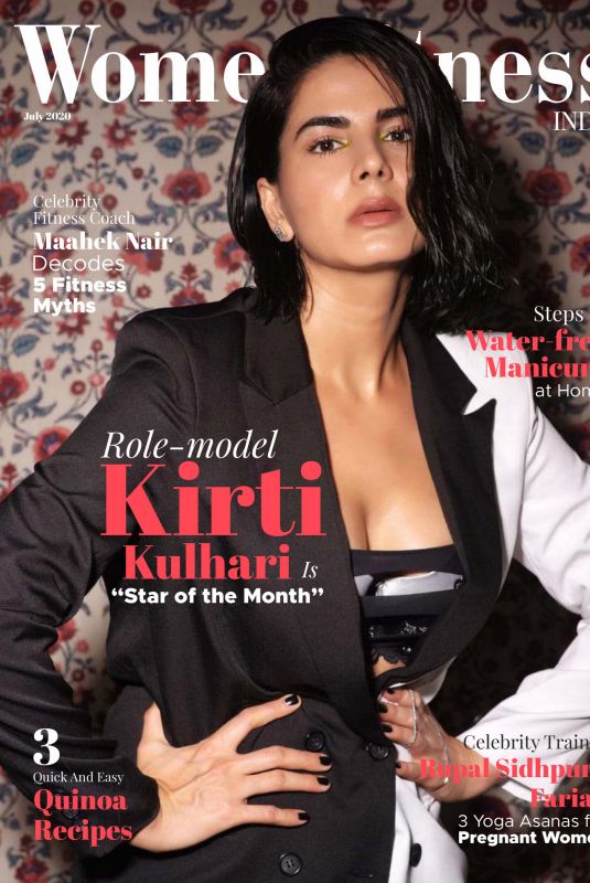 KIRTI KULHARI in Women Fitness Magazine, India July 2020