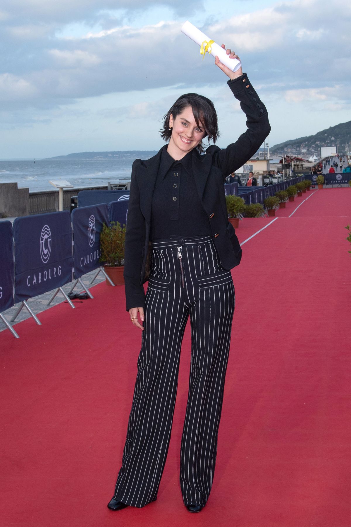 Noemie Merlant attends the Curiosa premiere at Cinema MK2 Beaubourg on  April 2, 2019, in Paris. Photo by Laurent Zabulon/ABACAPRESS.COM Stock  Photo - Alamy