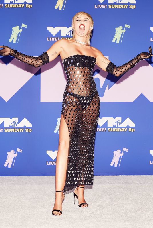 MILEY CYRUS at 2020 MTV Video Music Awards 08/30/2020