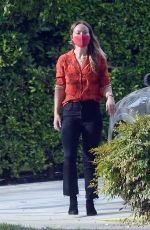 OLIVIA WILDE Out and About in Los Angeles 10/08/2020