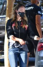 OLIVIA WILDE Out and About in Los Angeles 10/15/2020