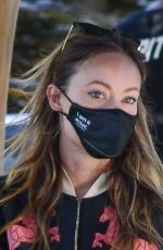 OLIVIA WILDE Out and About in Los Angeles 10/15/2020