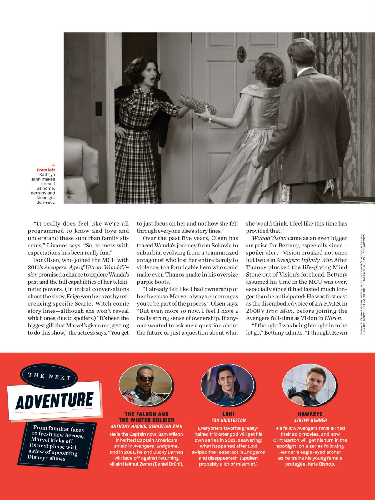 Elizabeth Olsen In Entertainment Weekly Wandavision November Issue 2020 Hawtcelebs 5072