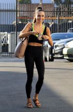 JENNA JOHNSON Arrives at DWTS Studio in Los Angeles 11/12/2020
