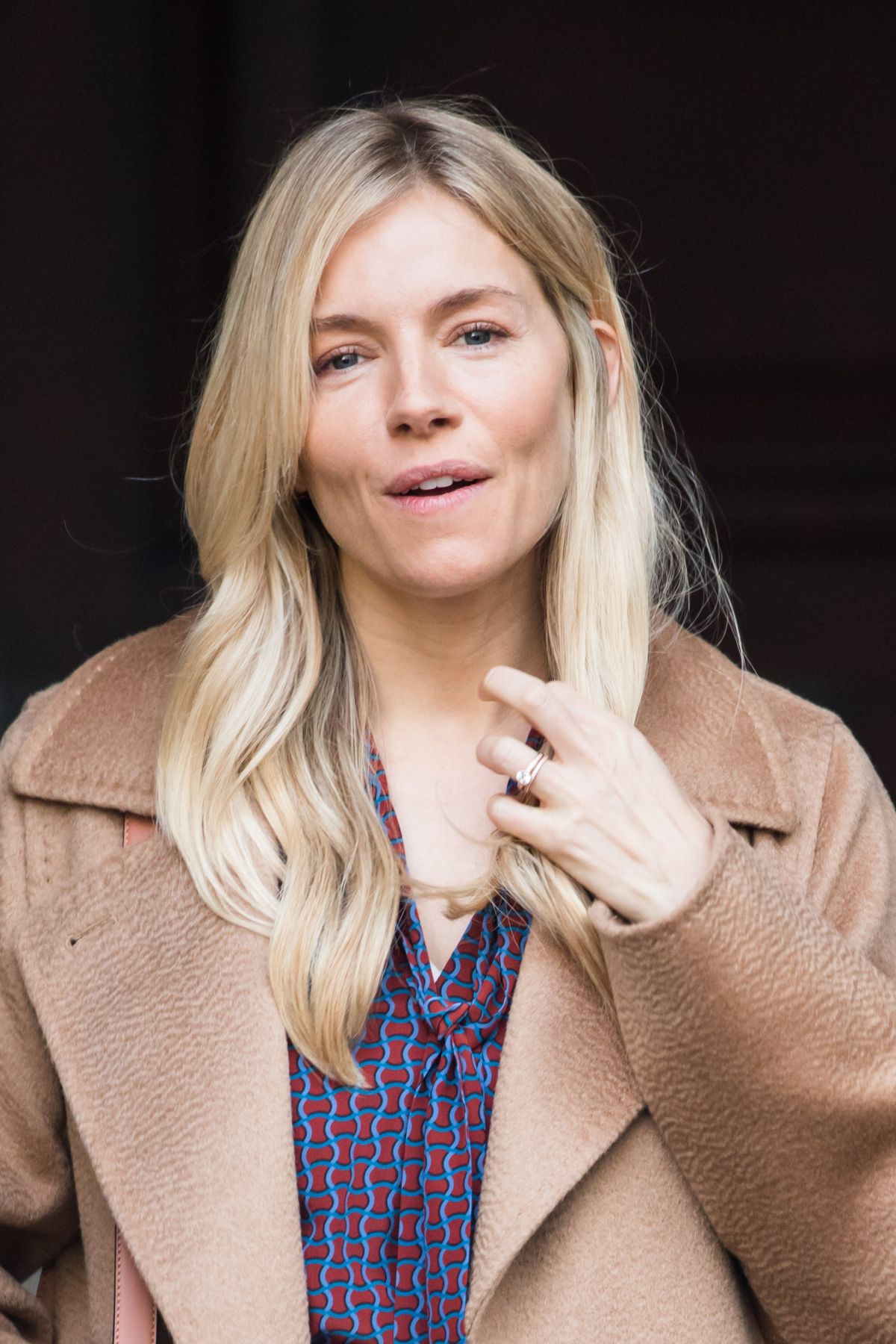 SIENNA MILLER on the Set of ‘Anatomy of a Scandal in London 11/08/2020 ...