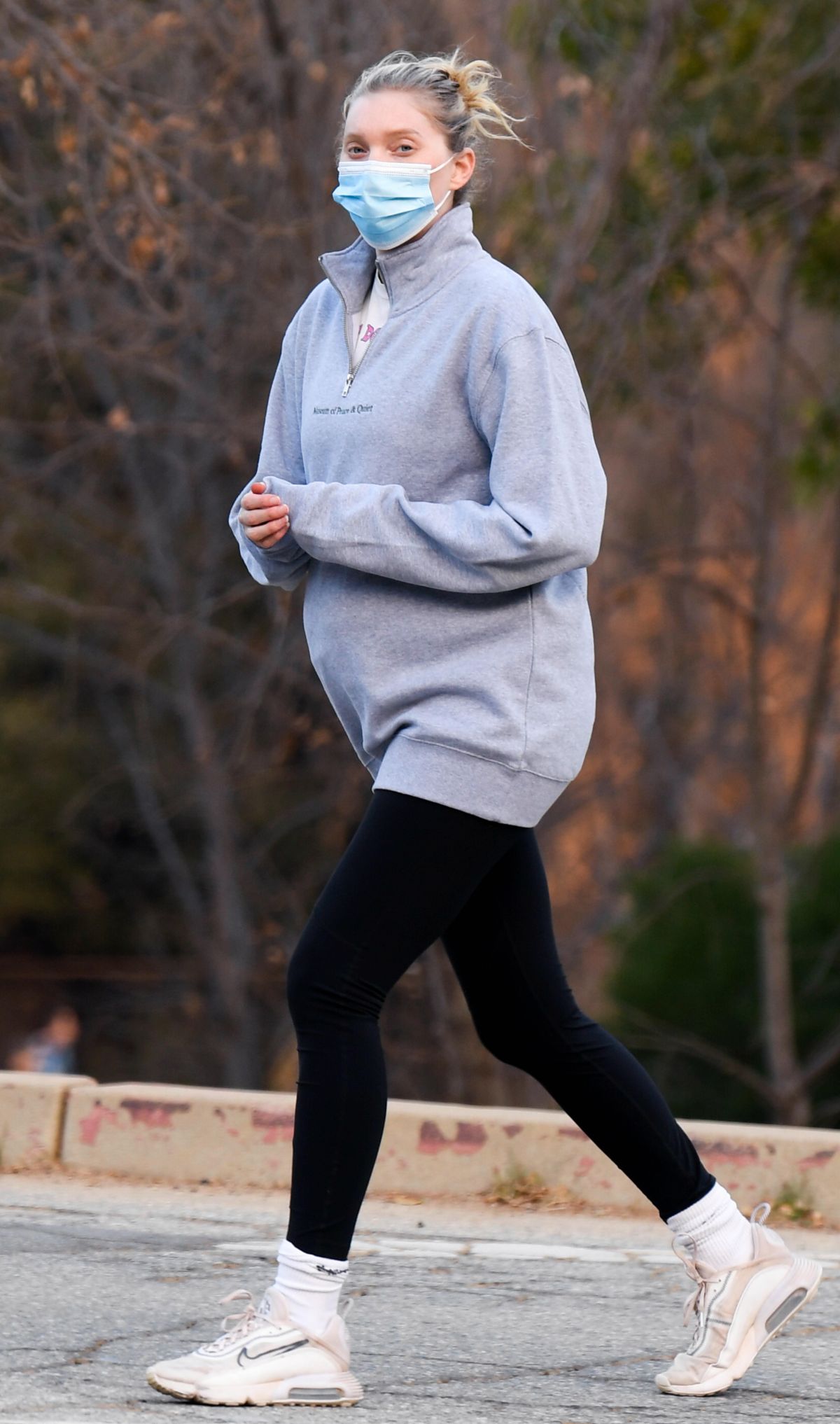 Pregnant ELSA HOSK out Hiking in Los Angeles 12/27/2020 – HawtCelebs