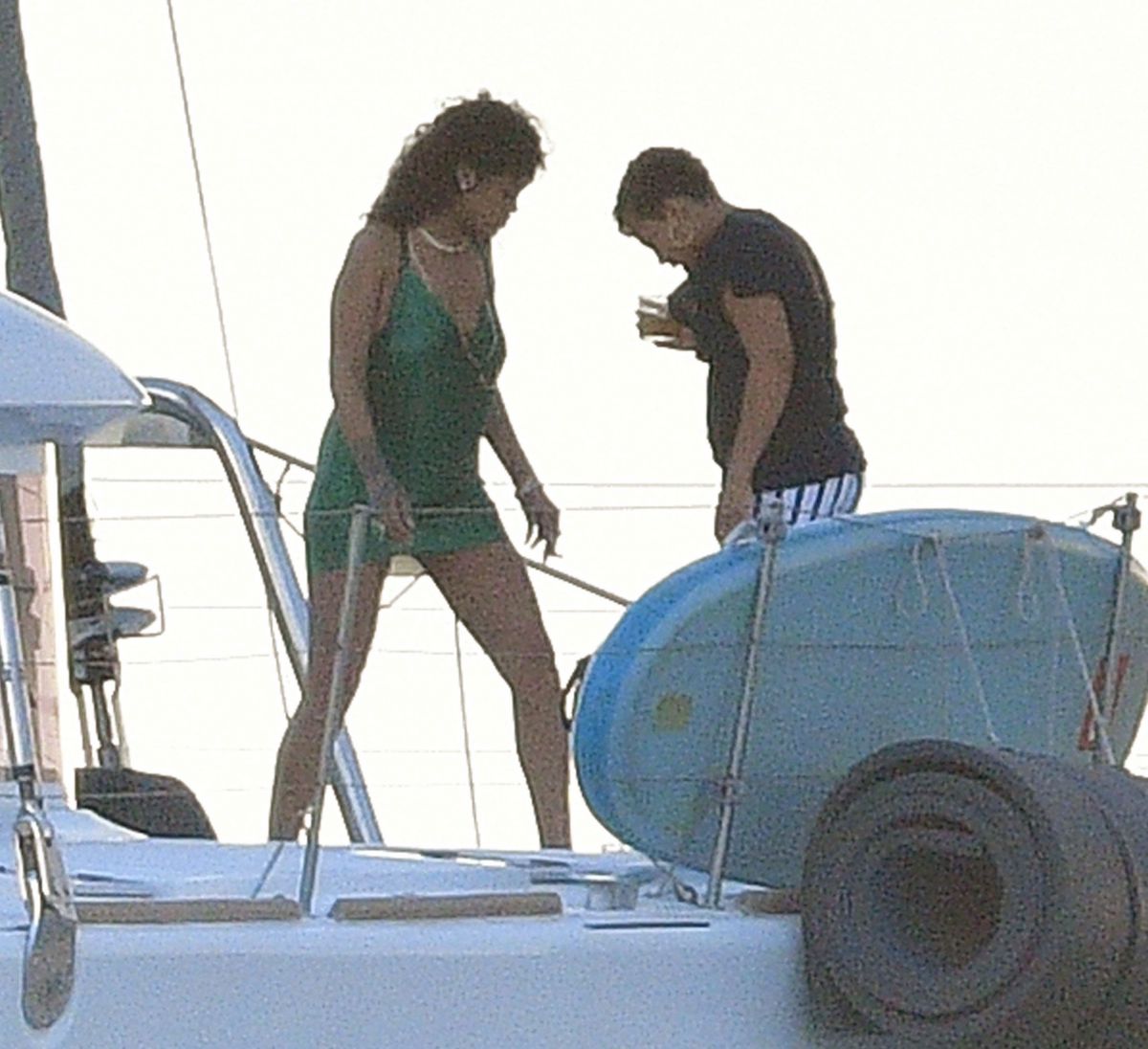 Rihanna And Asap Rocky At A Boat In Barbados 12 28 2020 – Hawtcelebs