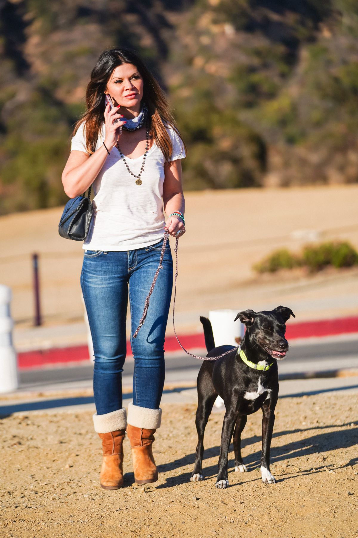DANIELLE VASINOVA Out with her Dog in Los Angeles 01/11/2021 – HawtCelebs